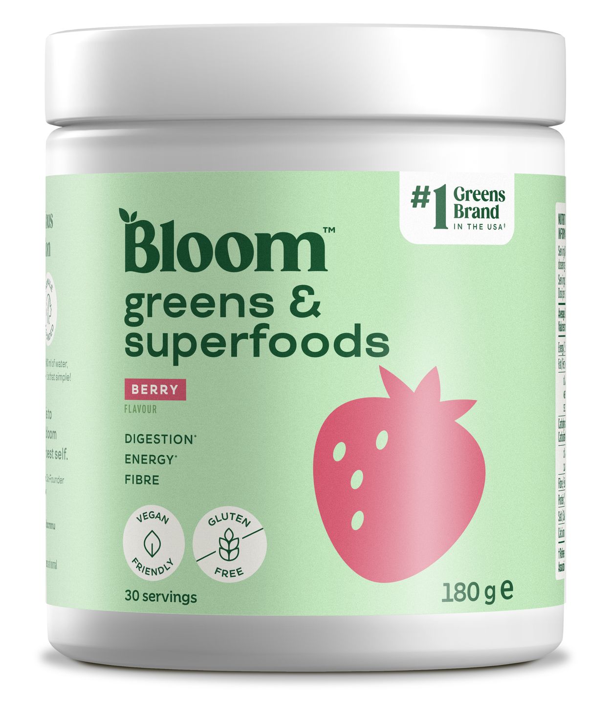 Bloom Greens Berry 180g