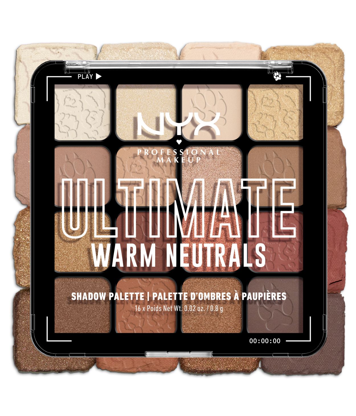 NYX Ultimate Shadow Palette 16-Pan 05 Warm Neutral