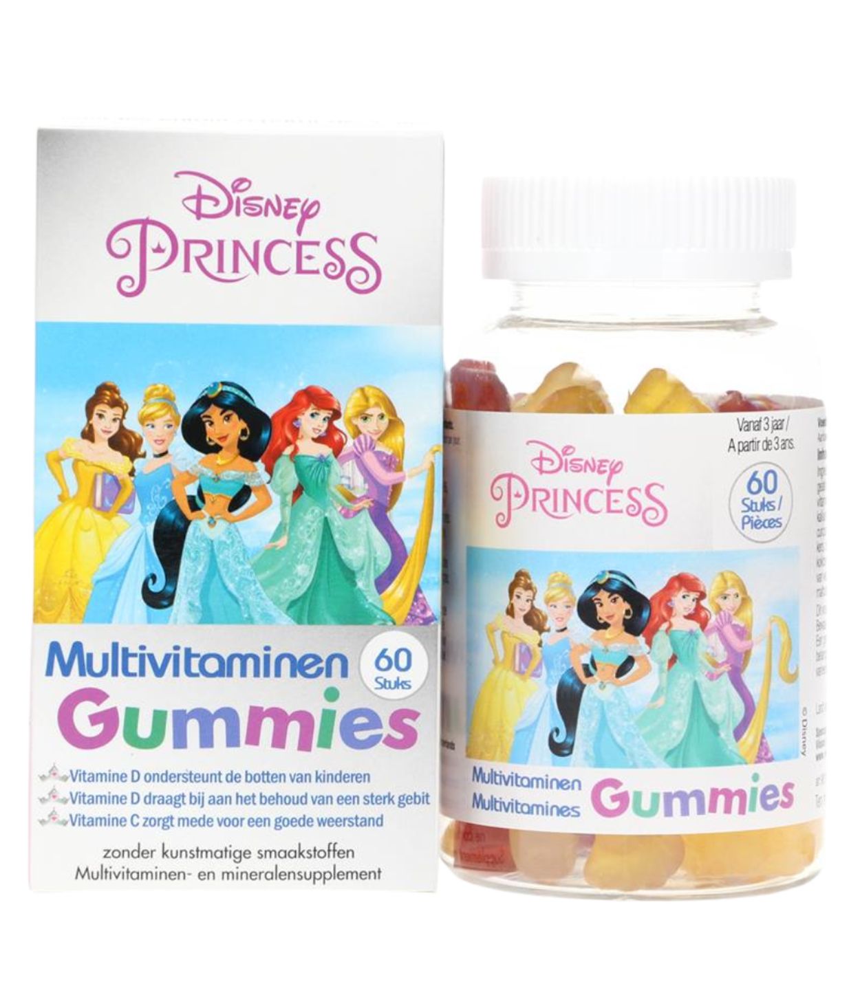 Disney Princess Fjölvítamín hlaup 60stk