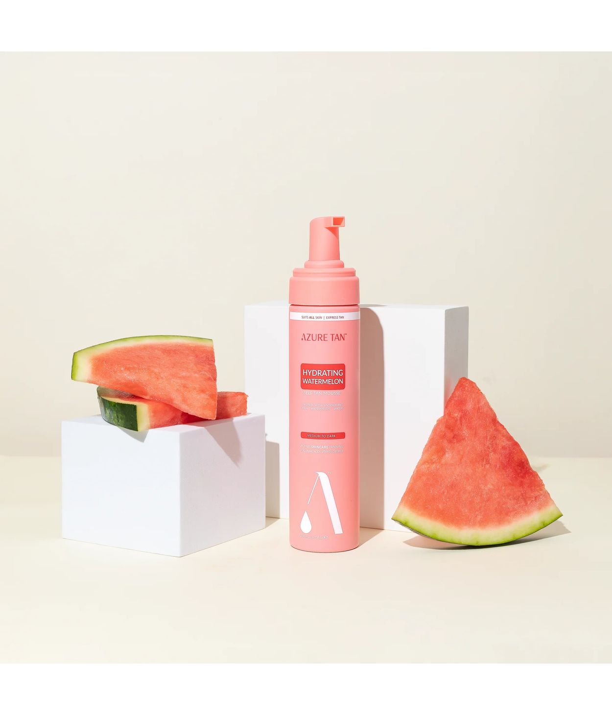 AZURE Tan Self Tan Mousse Hydrating Watermelon 200