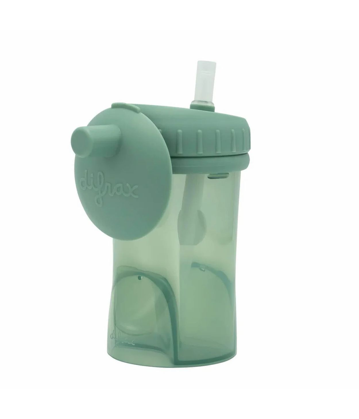 Difrax Mál með Röri Grænt 250ml