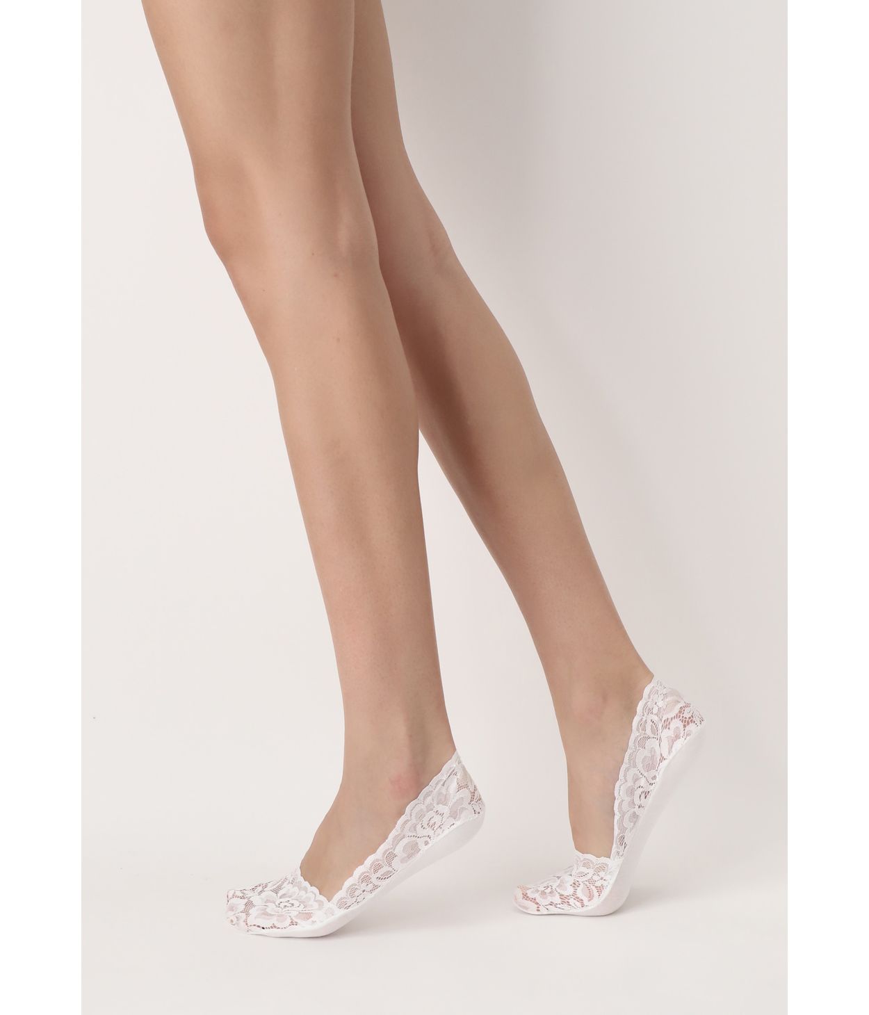 Oroblu Lacy No Show White