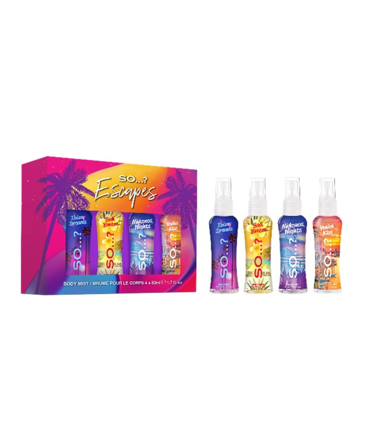 So...? Escape gjafasett 4x50ml