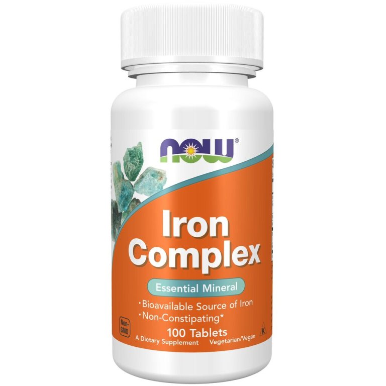NOW Iron Complex 100stk