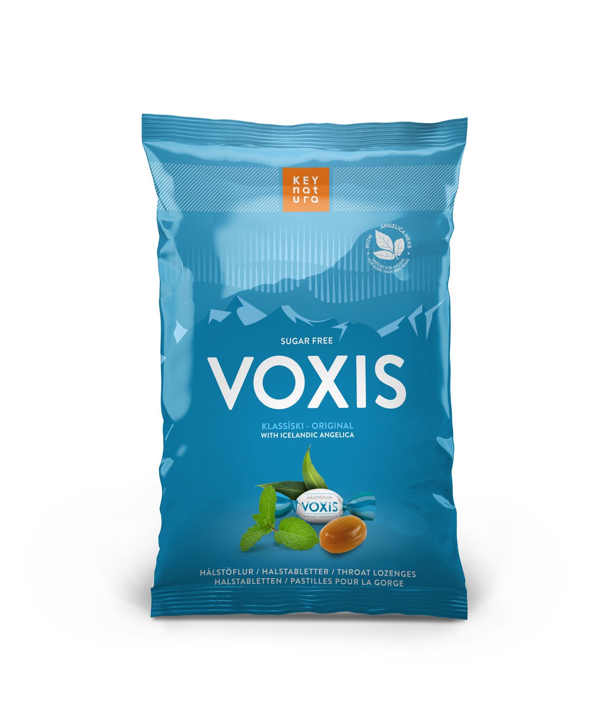 VOXIS Sykurlausar Hálstöflur 80gr.