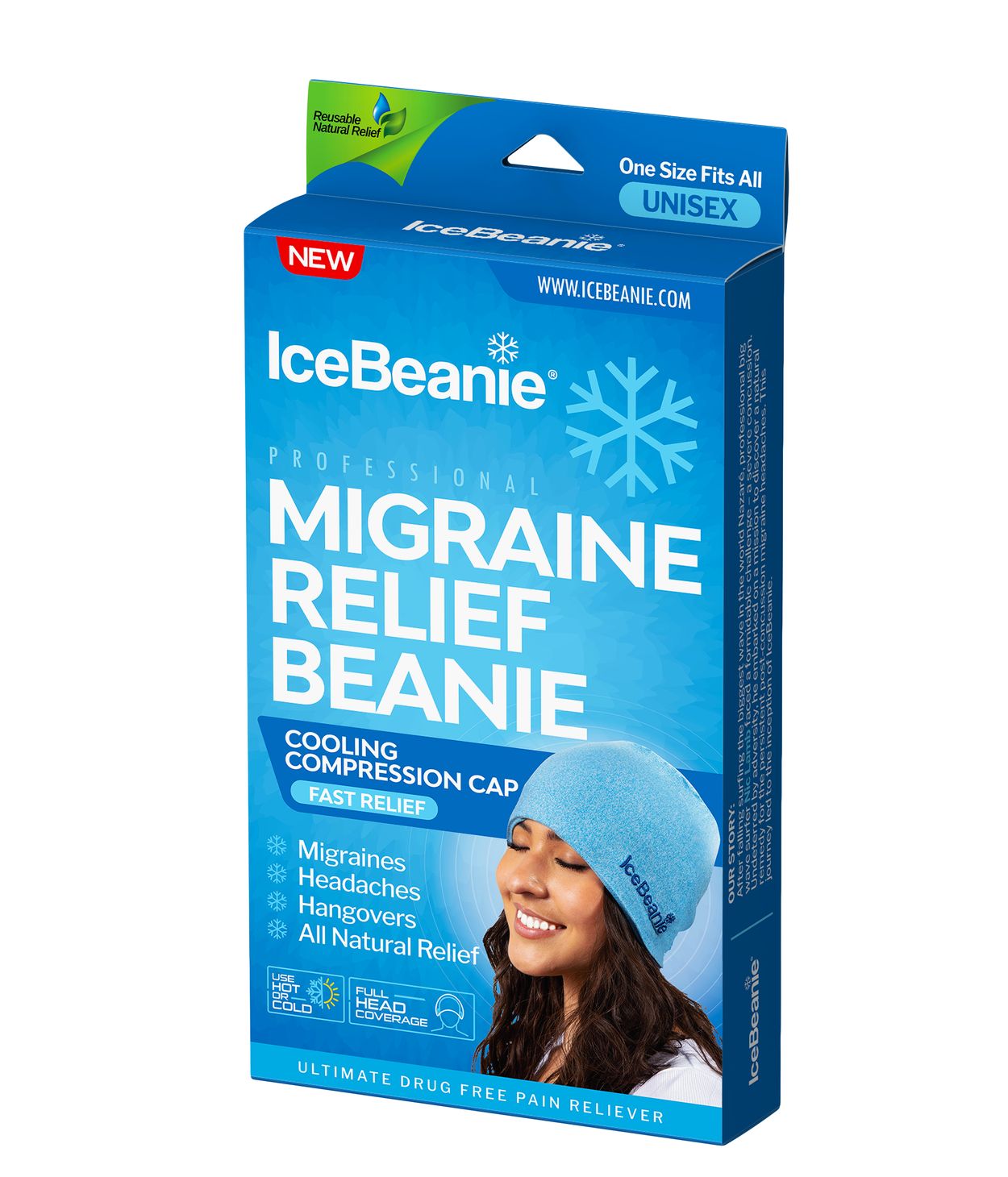 IceBeanie Kælihúfa Blá