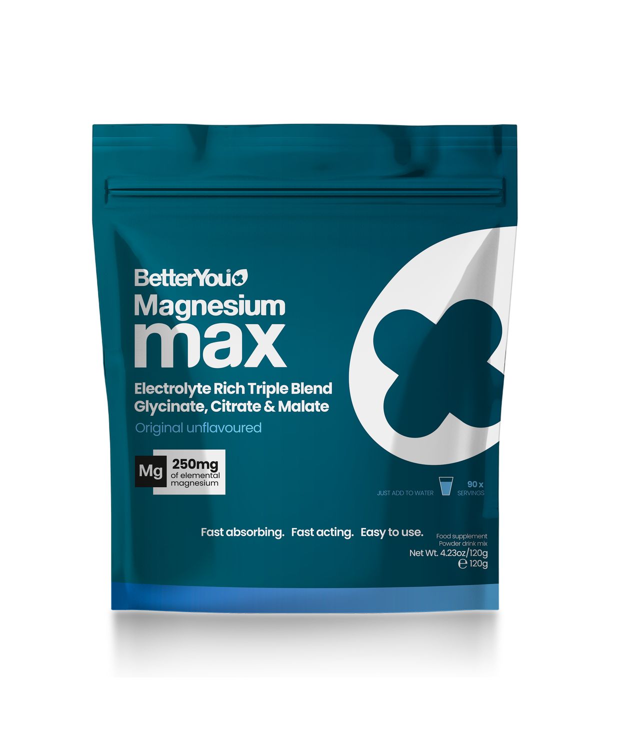 BetterYou Magnesium Max Original Powder 120g