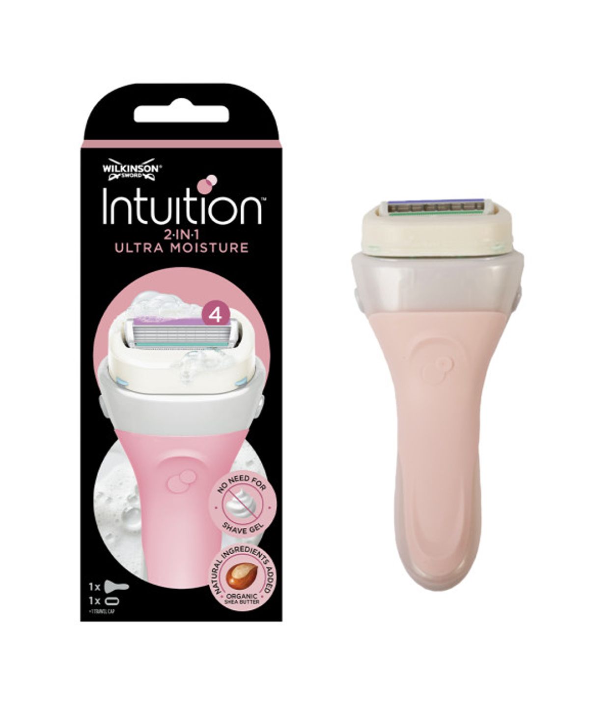 WILKINSON Intution 2-1 Ultra Moist Dömu Rakvél