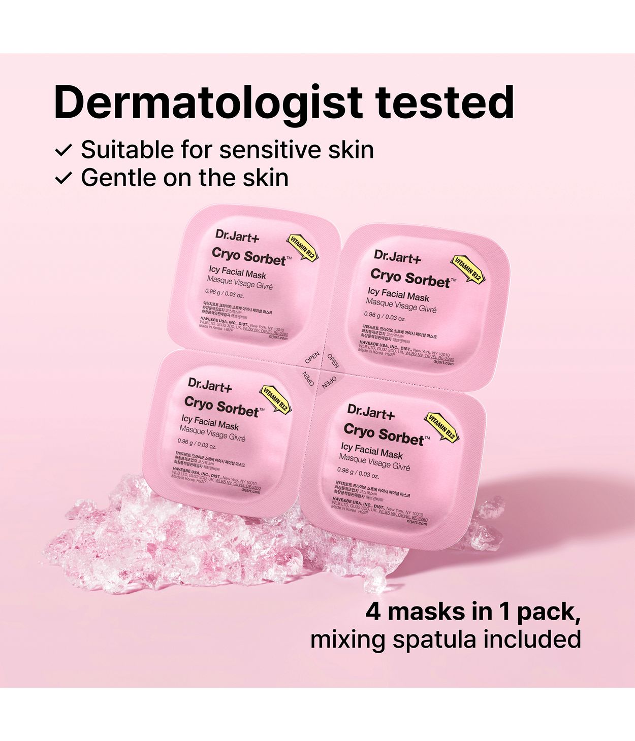 Dr.Jart+ Cryo Sorbet Mask X4