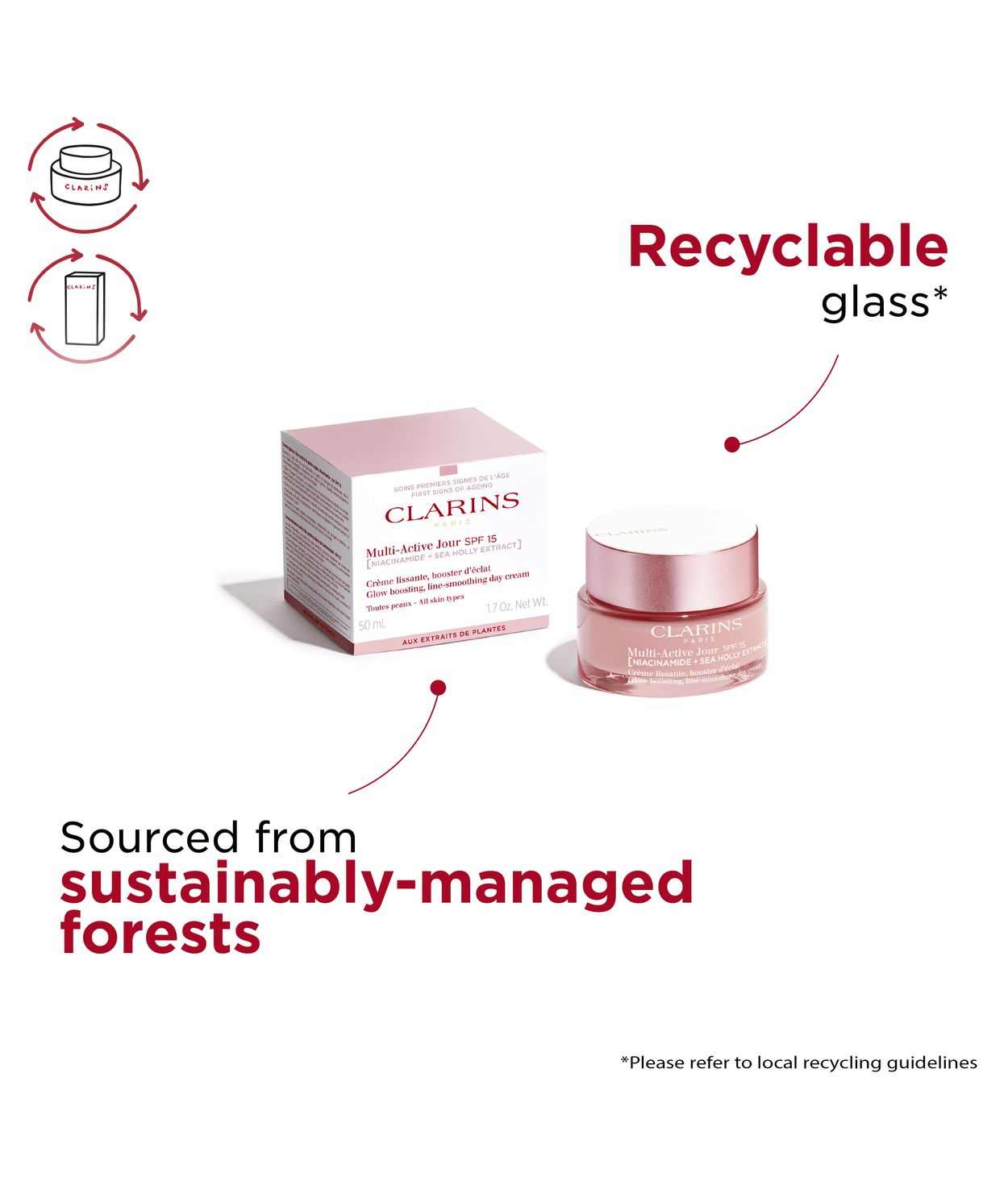 CLARINS Multi Active Day Cream SPF15 50ml