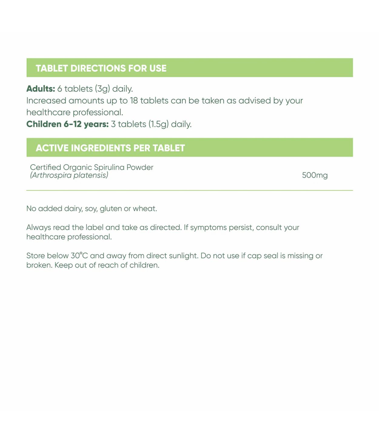 Lifestream Spirulína 500mg 200stk