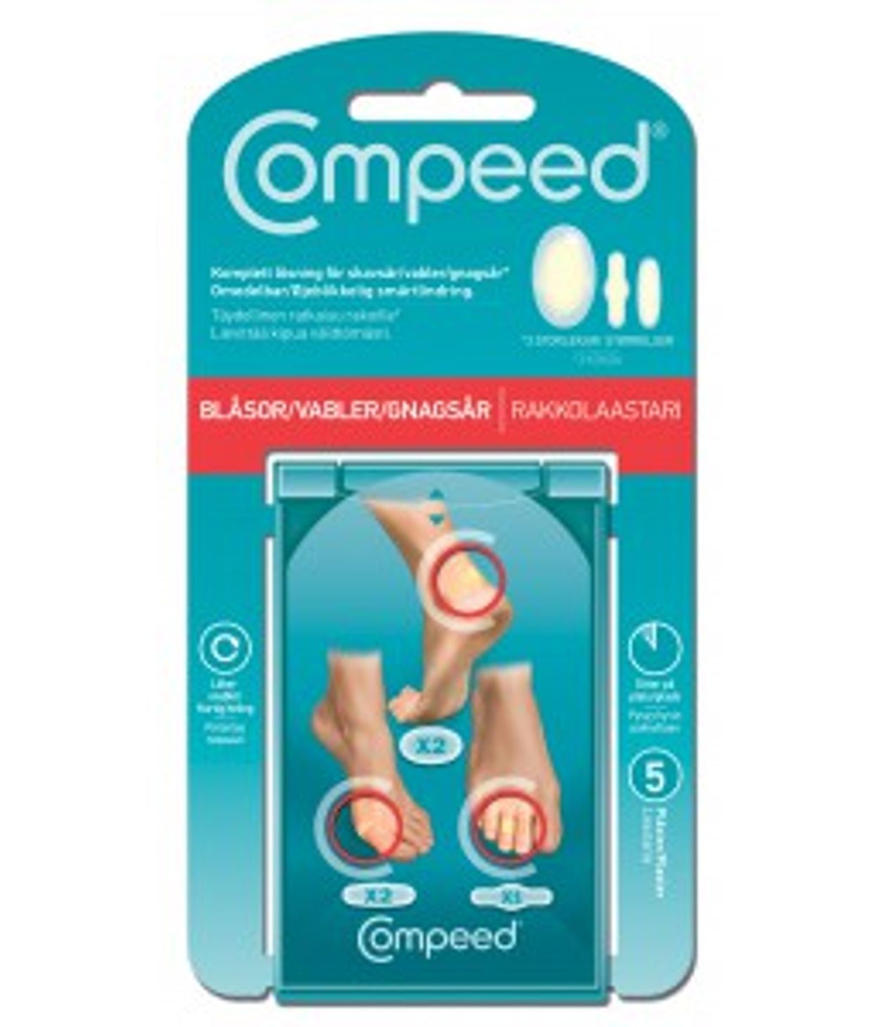 Compeed Blöðruplástur Mix 5stk