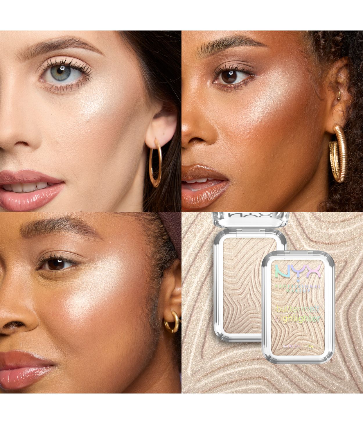 NYX Buttermelt highlighter 5g