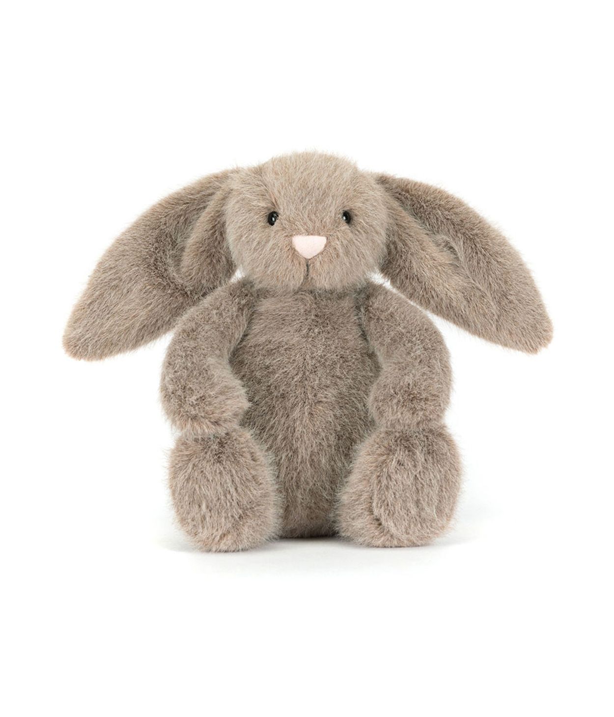 Jellycat fluffet dökkbrún kanína small