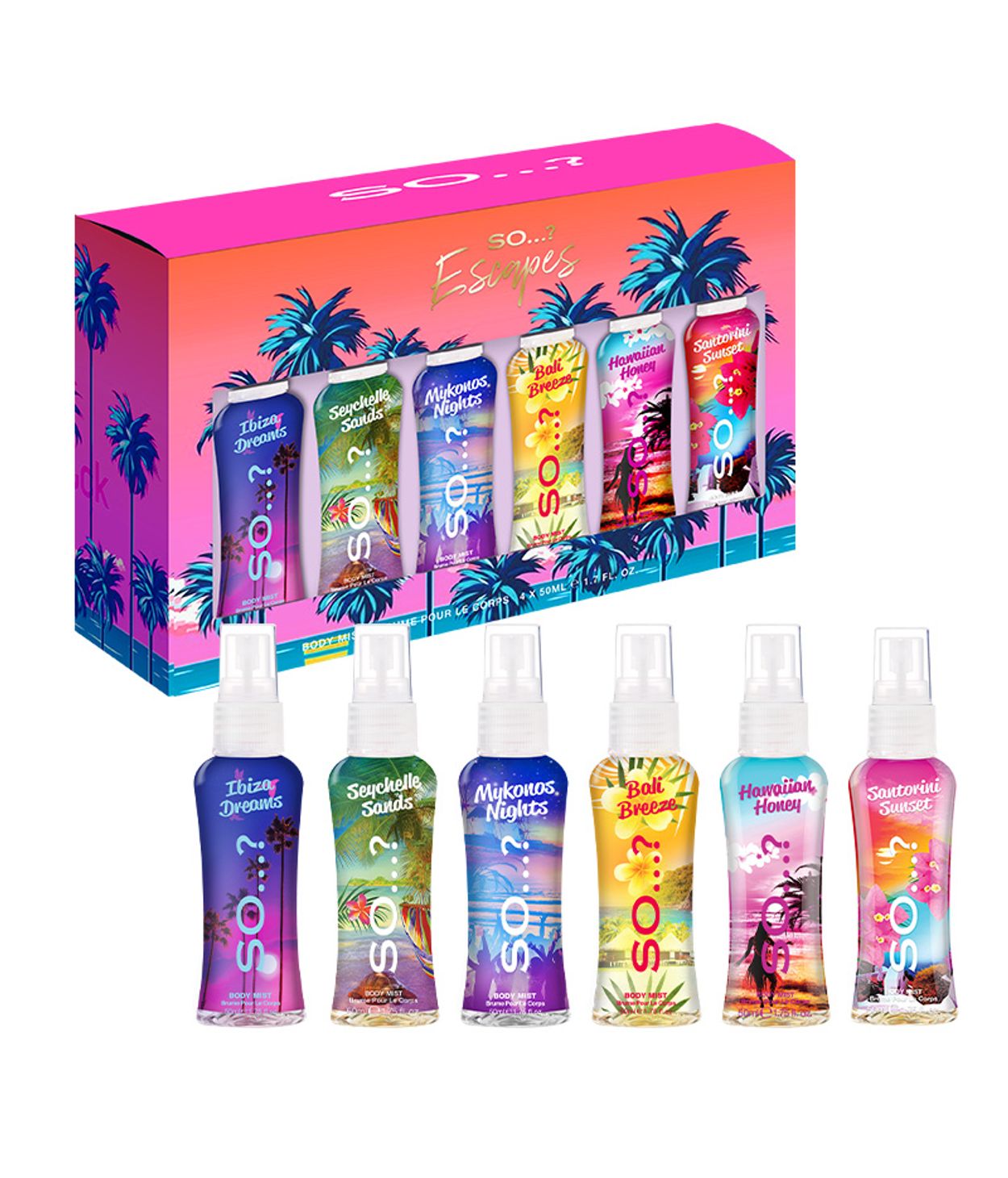 So...? Escape gjafasett 6x50ml