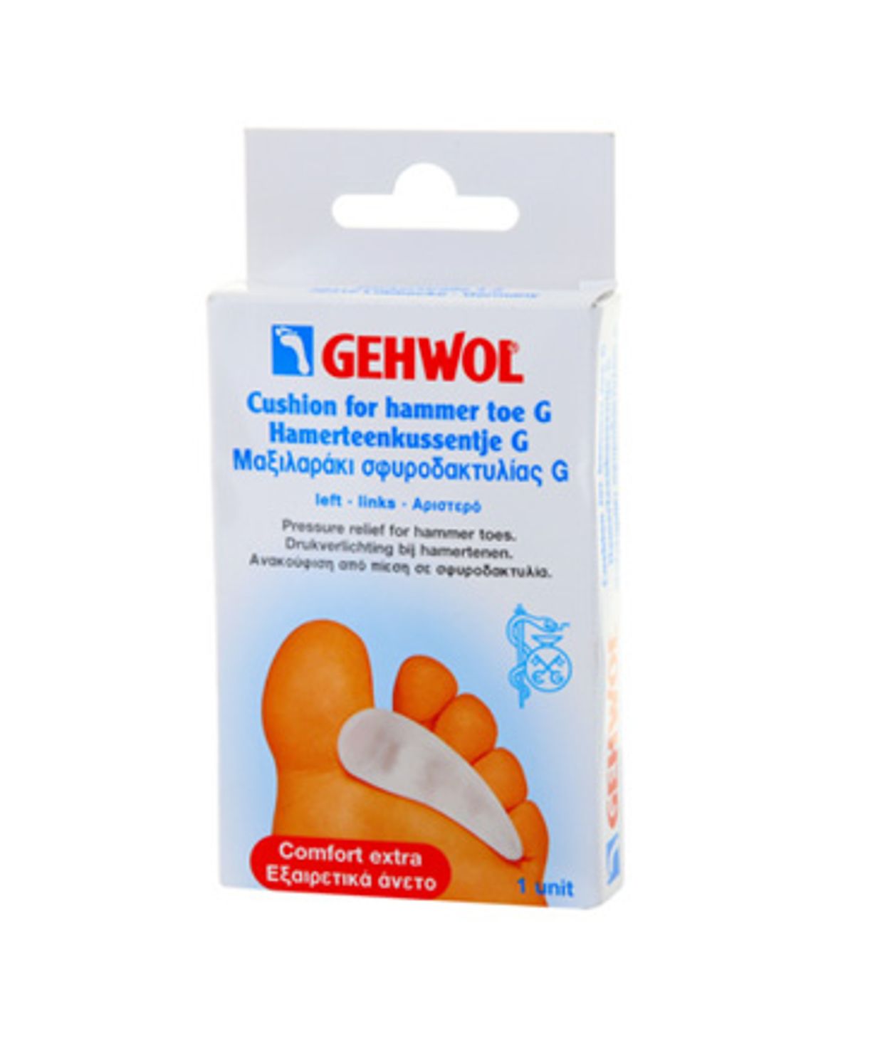 GEHWOL Hamartápúði Gel 1stk Vinstri