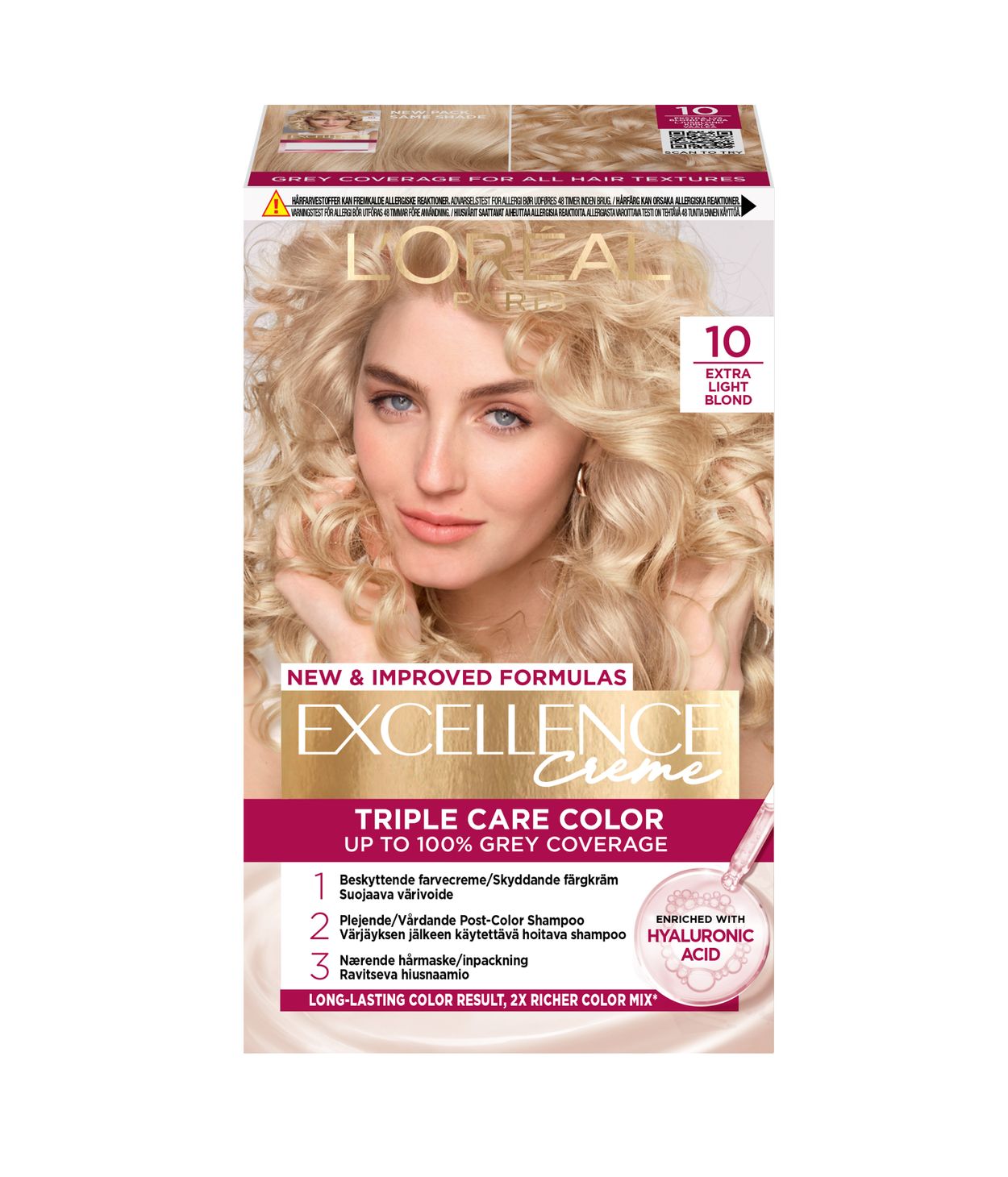 L'ORÉAL Excellence 10 Extra Light Blonde