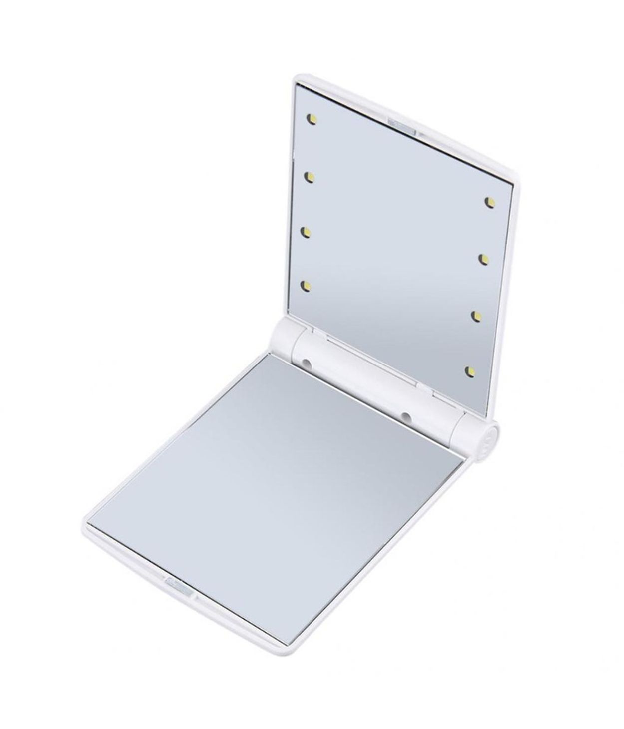 Spegill Led Hvítur - Töskuspegill