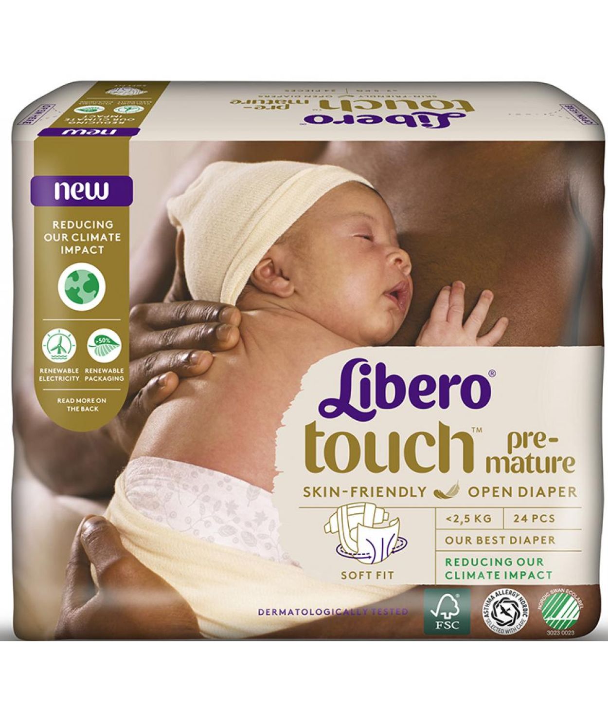 Libero Touch Fyrirburableyjur >2,5kg