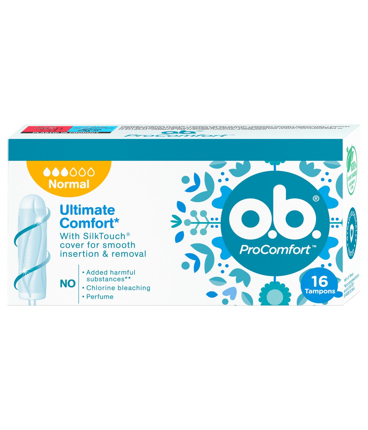 O.B Pro Comfort Normal 16stk