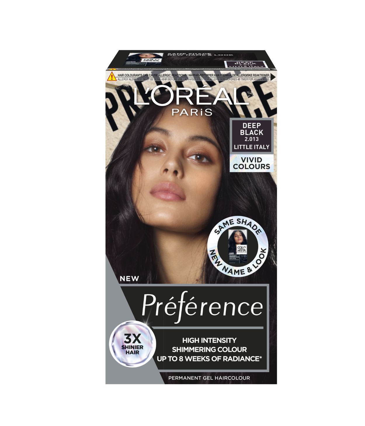 L'ORÉAL Preference Vivids 2.013 Deep Black