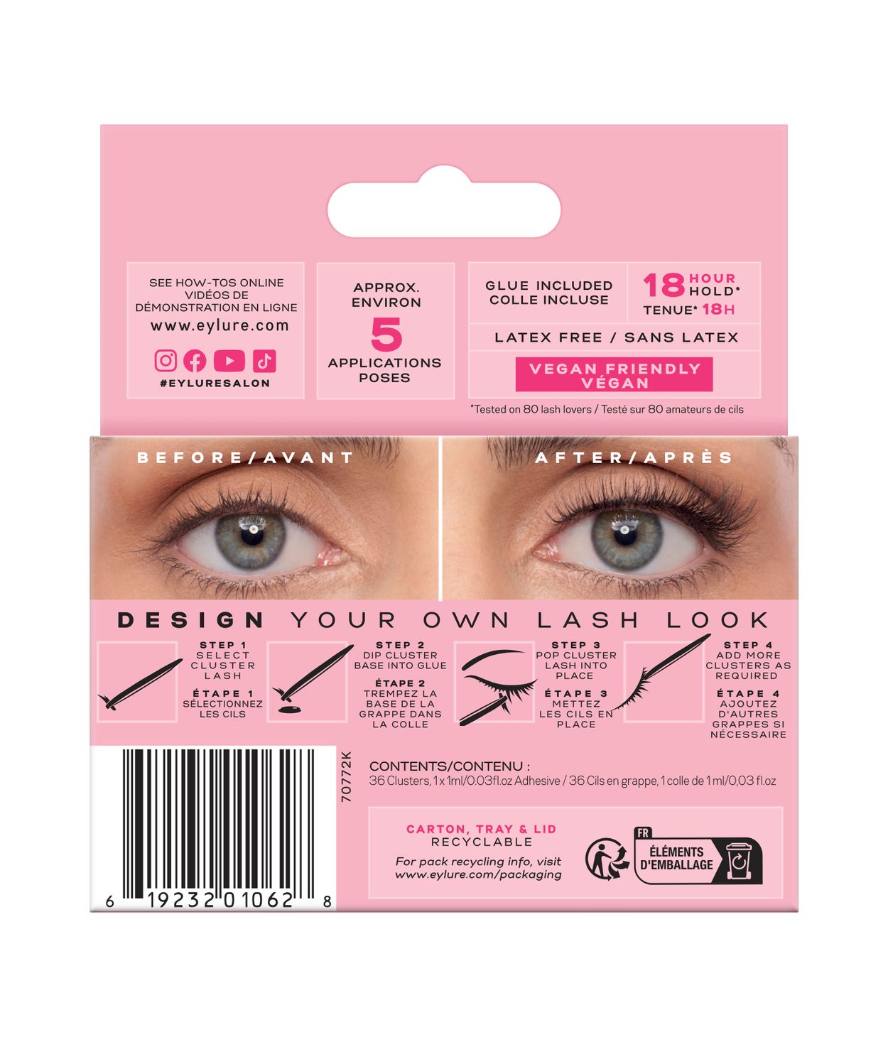 EYLURE Clusters Fluffy