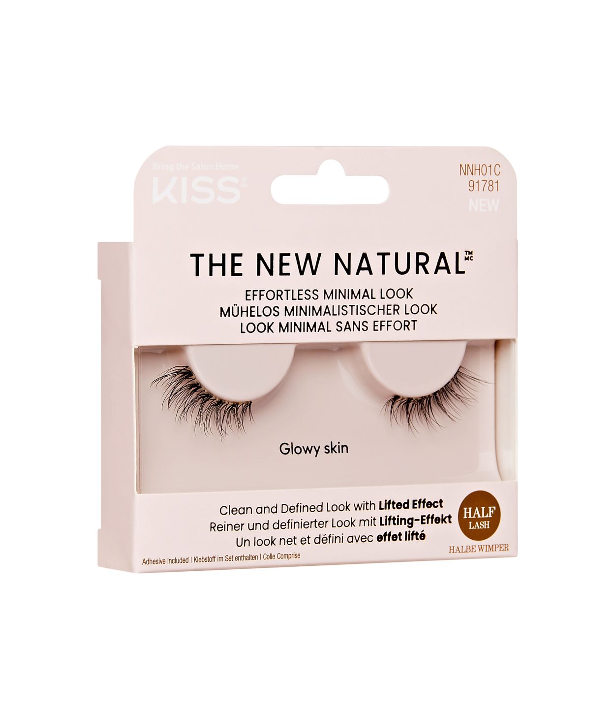KISS The New Natural Half Lash Glowy Skin
