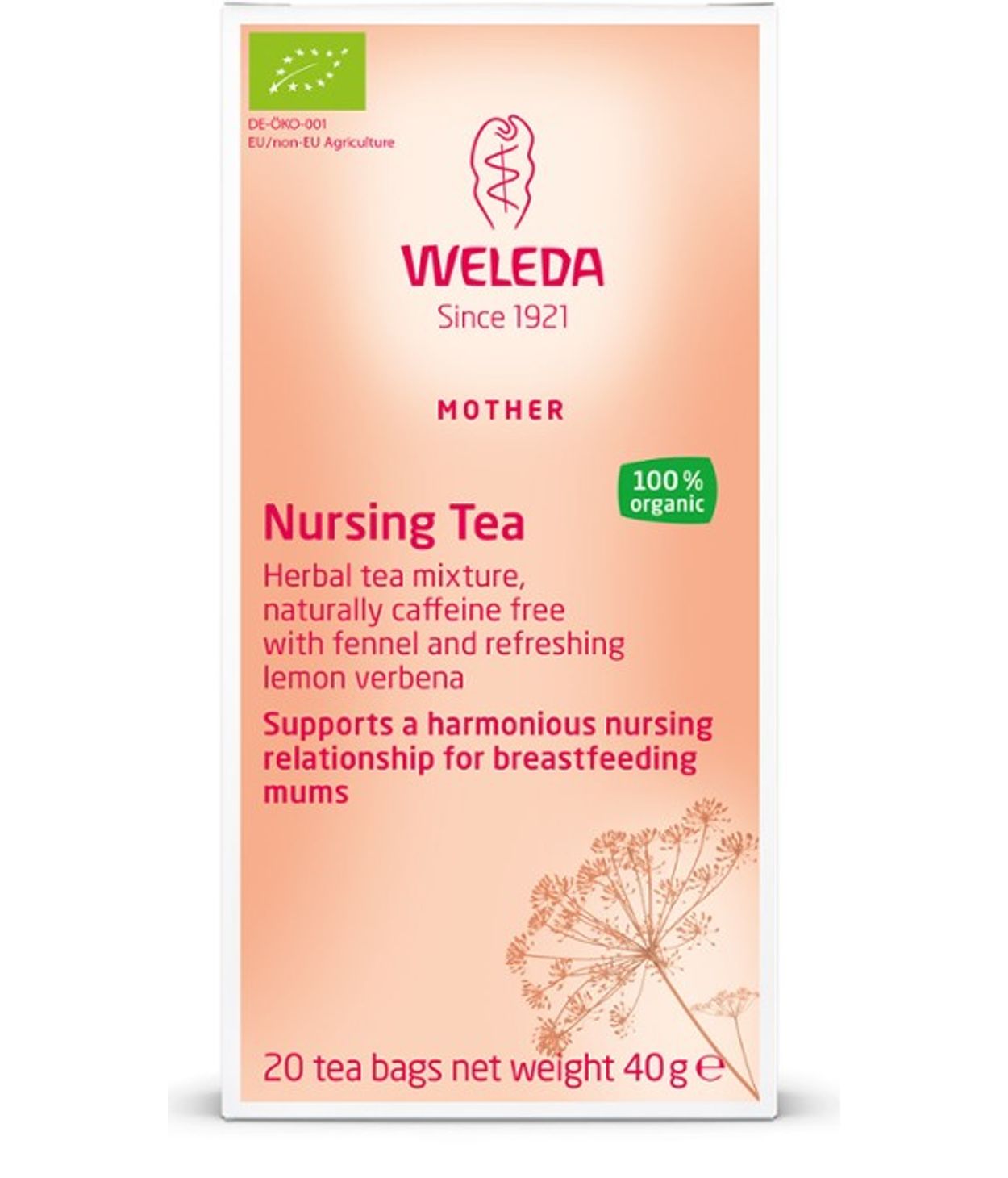 WELEDA Mjólkuraukandi Te 40gr