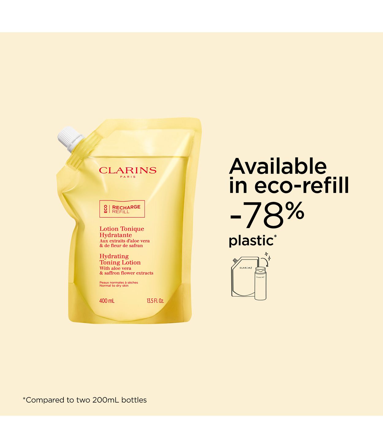 CLARINS Hydrating Toning Lotion 200ml