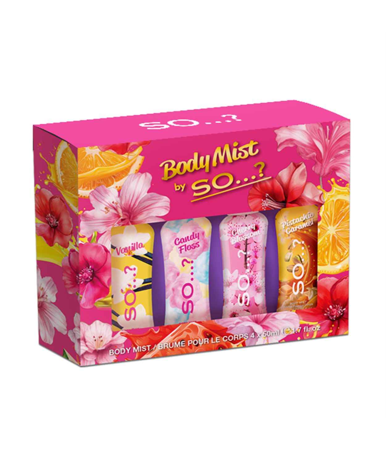 So...? Mini Mist gjafasett 4x50ml