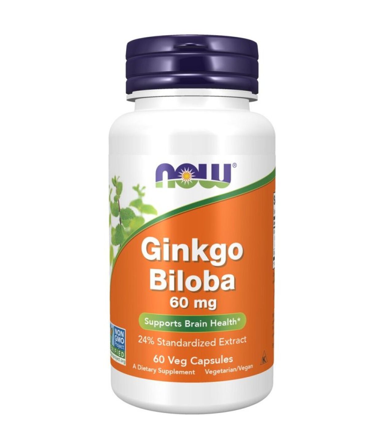 NOW Ginko Biloba 60mg 60stk