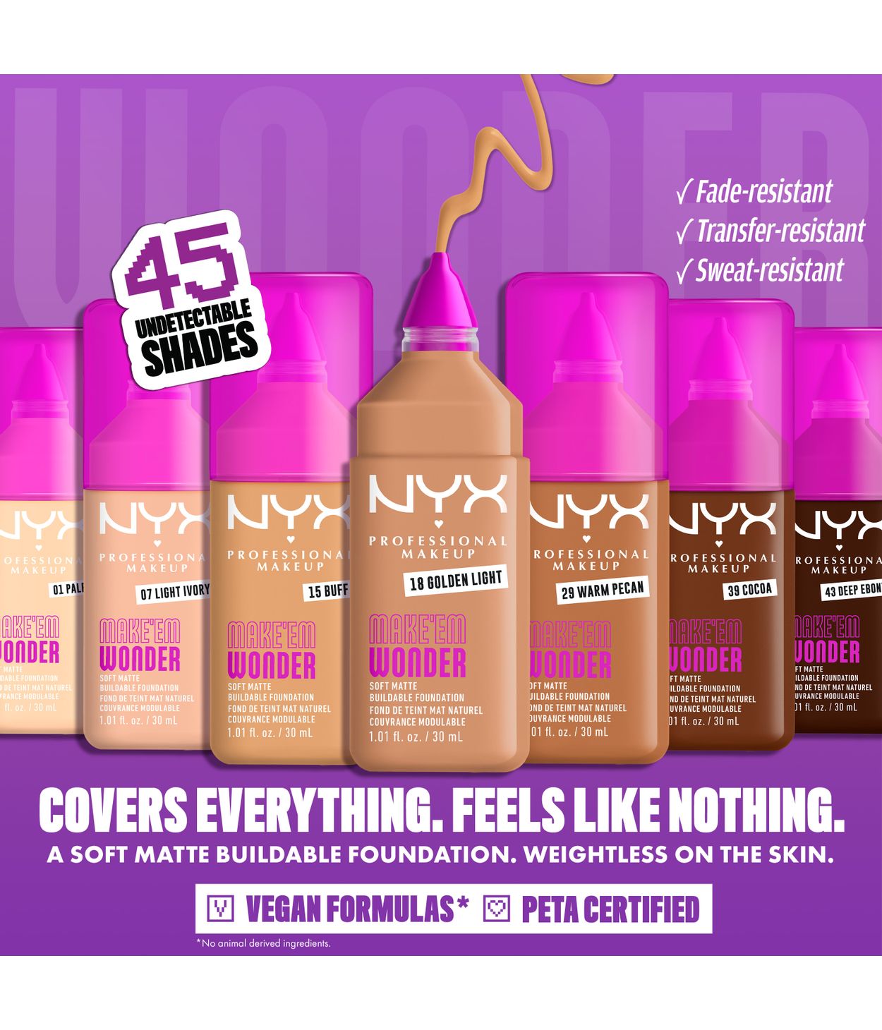 NYX Make Em Wonder Foundation