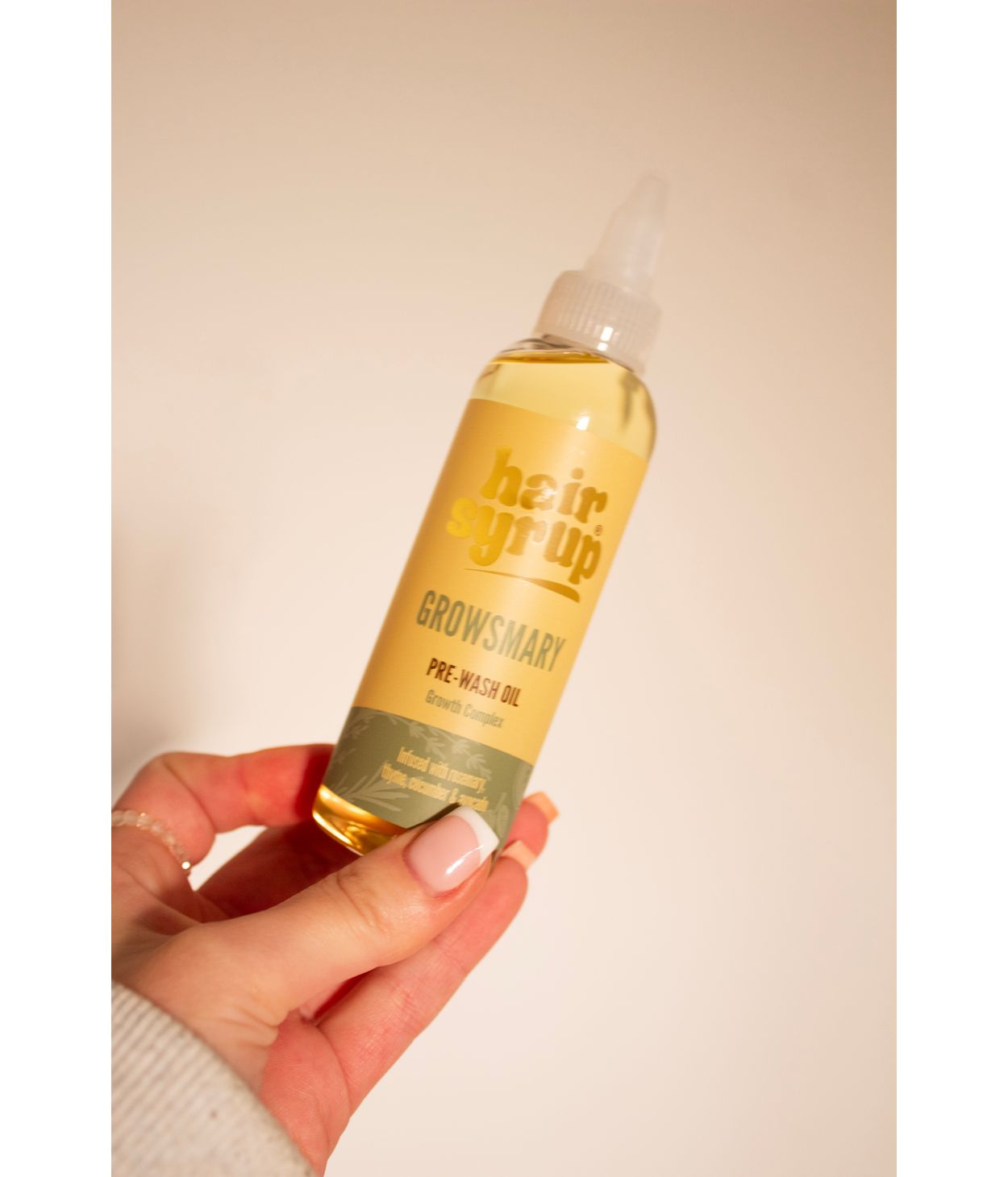 Hair Syrup Pre-Wash hárolía Growsmary 75ml