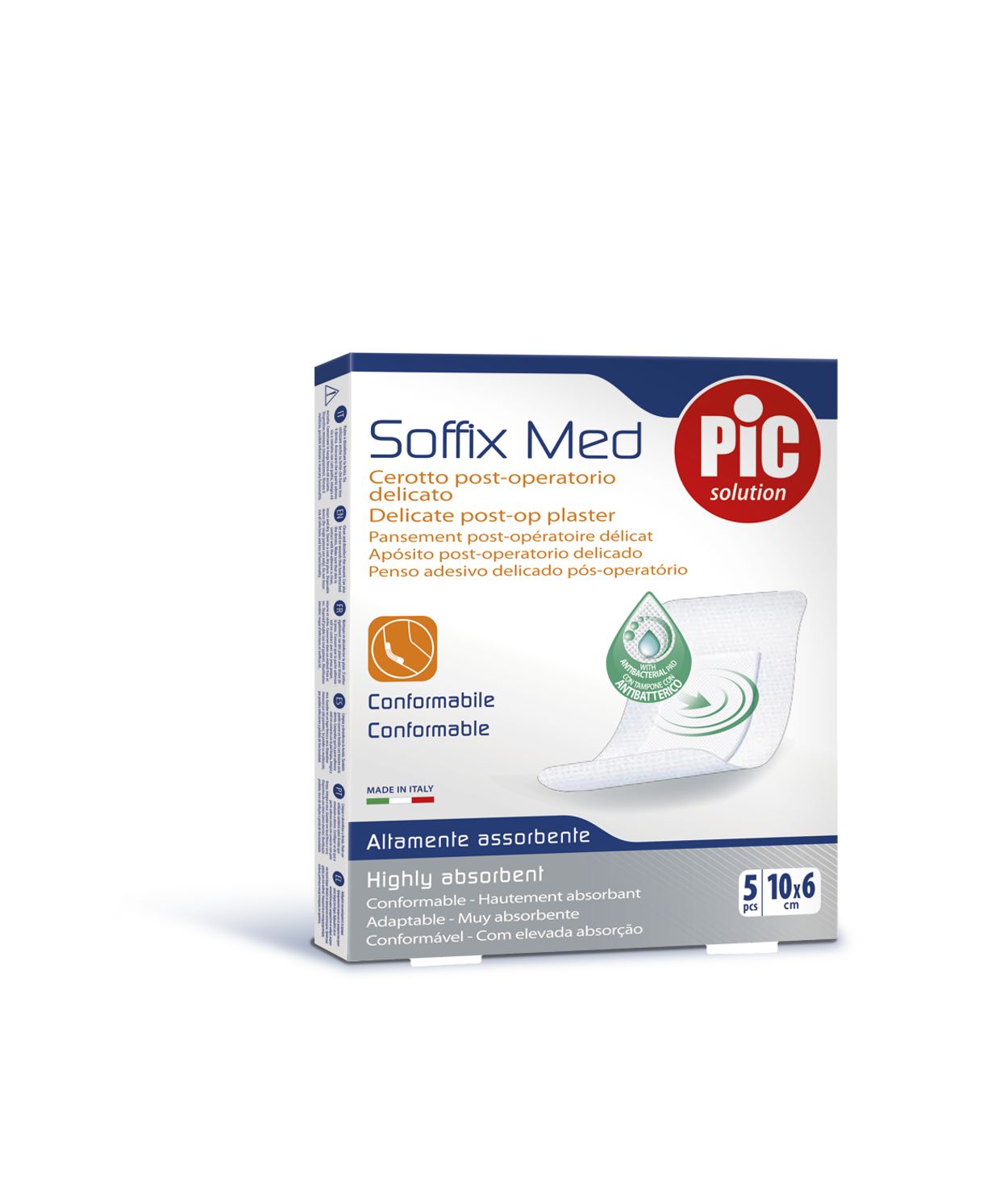 PIC SoffixMed 10x6cm 5stk