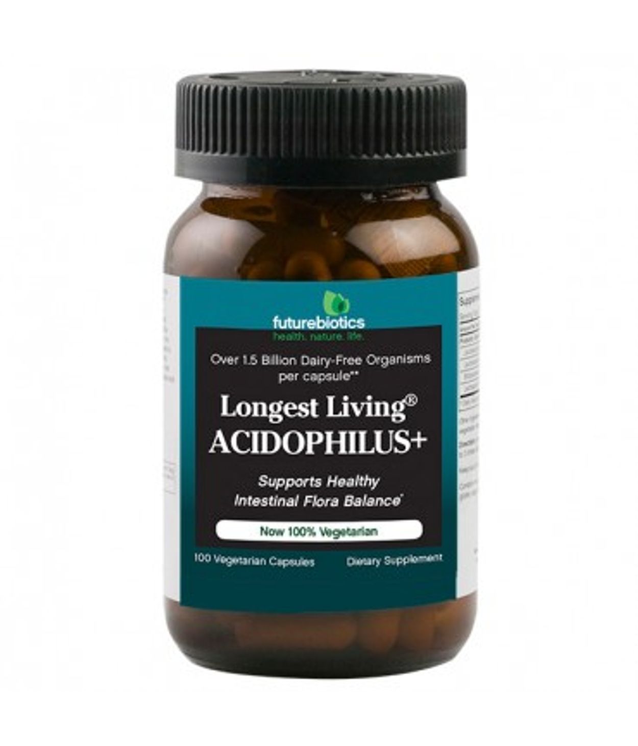 Longest Futurebiotics Acidophilus+ 100 hylki