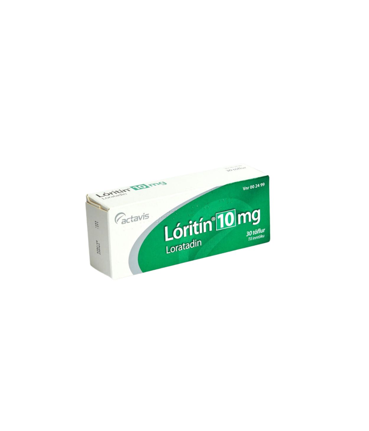 Loritin töflur 10 mg 30 stk
