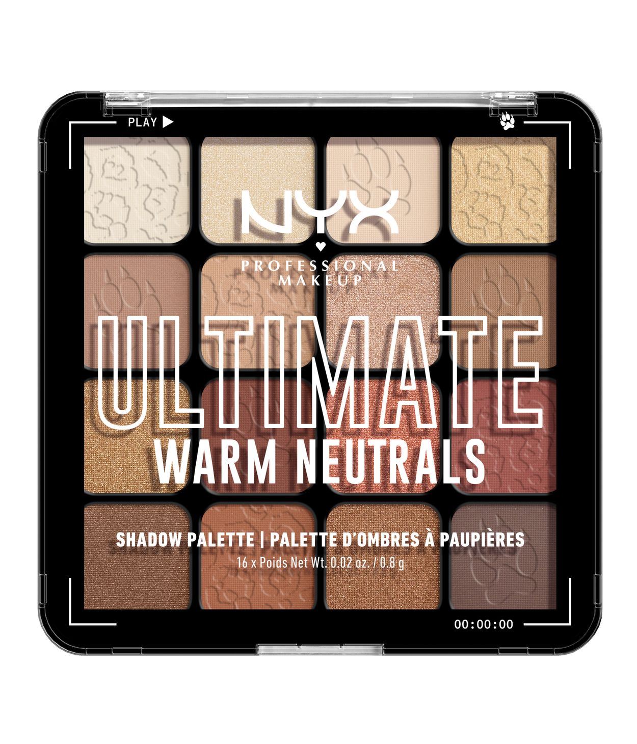 NYX Ultimate Shadow Palette 16-Pan 05 Warm Neutral