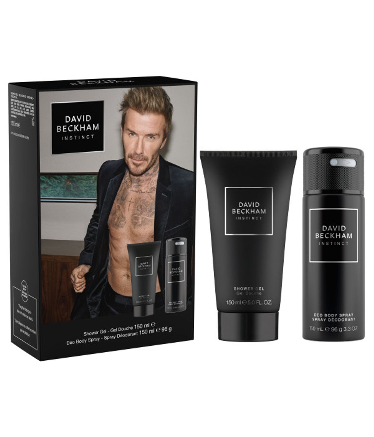 David Beckham Instinct BS150ml/Shower Gel150ml