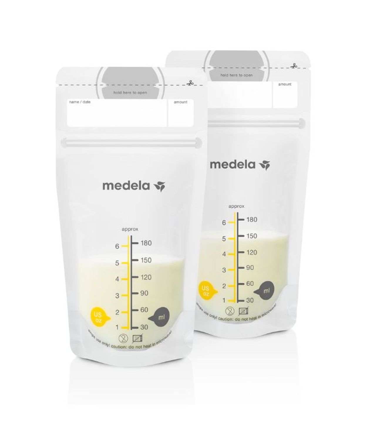 Medela Geymslupokar fyrir Brjóstamjólk 25stk