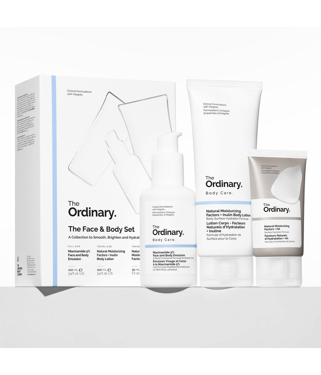 The Ordinary The Face & Body Set