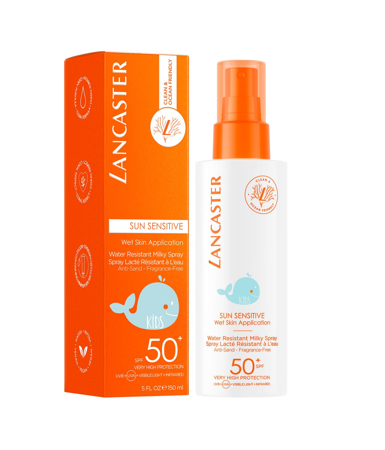 Lancaster Sun Kids Water Milky spr SPF50 150ml