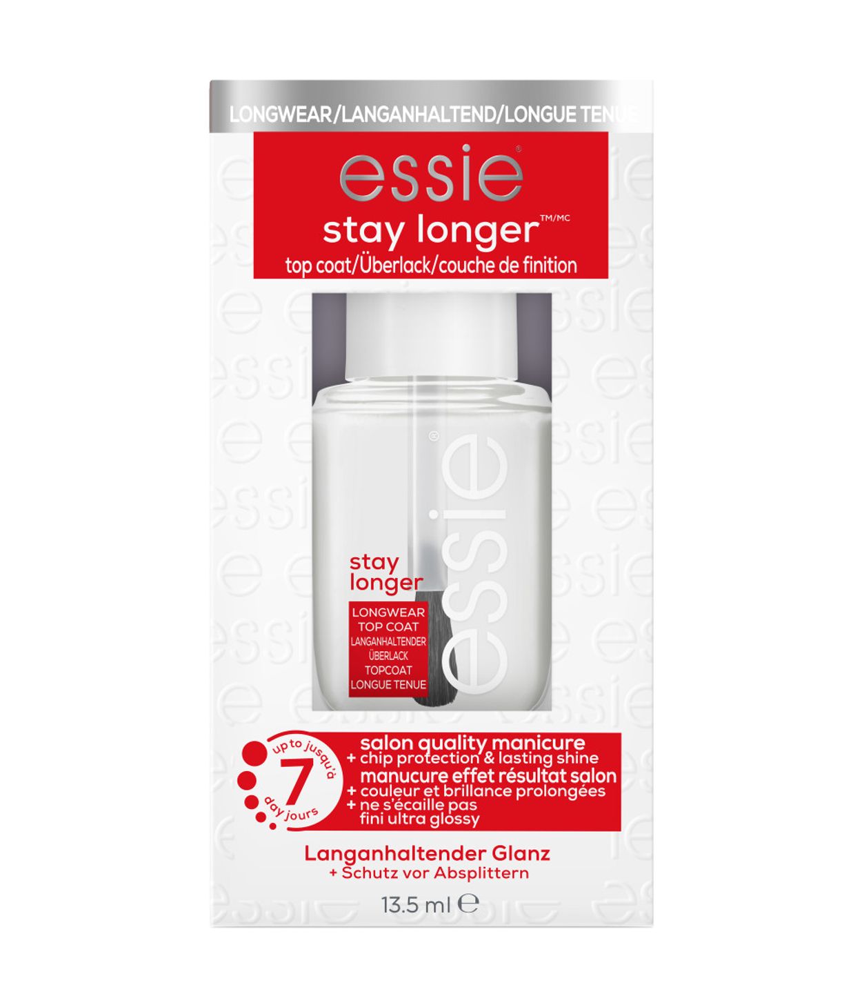 Essie Care Top Coat Stay Longer