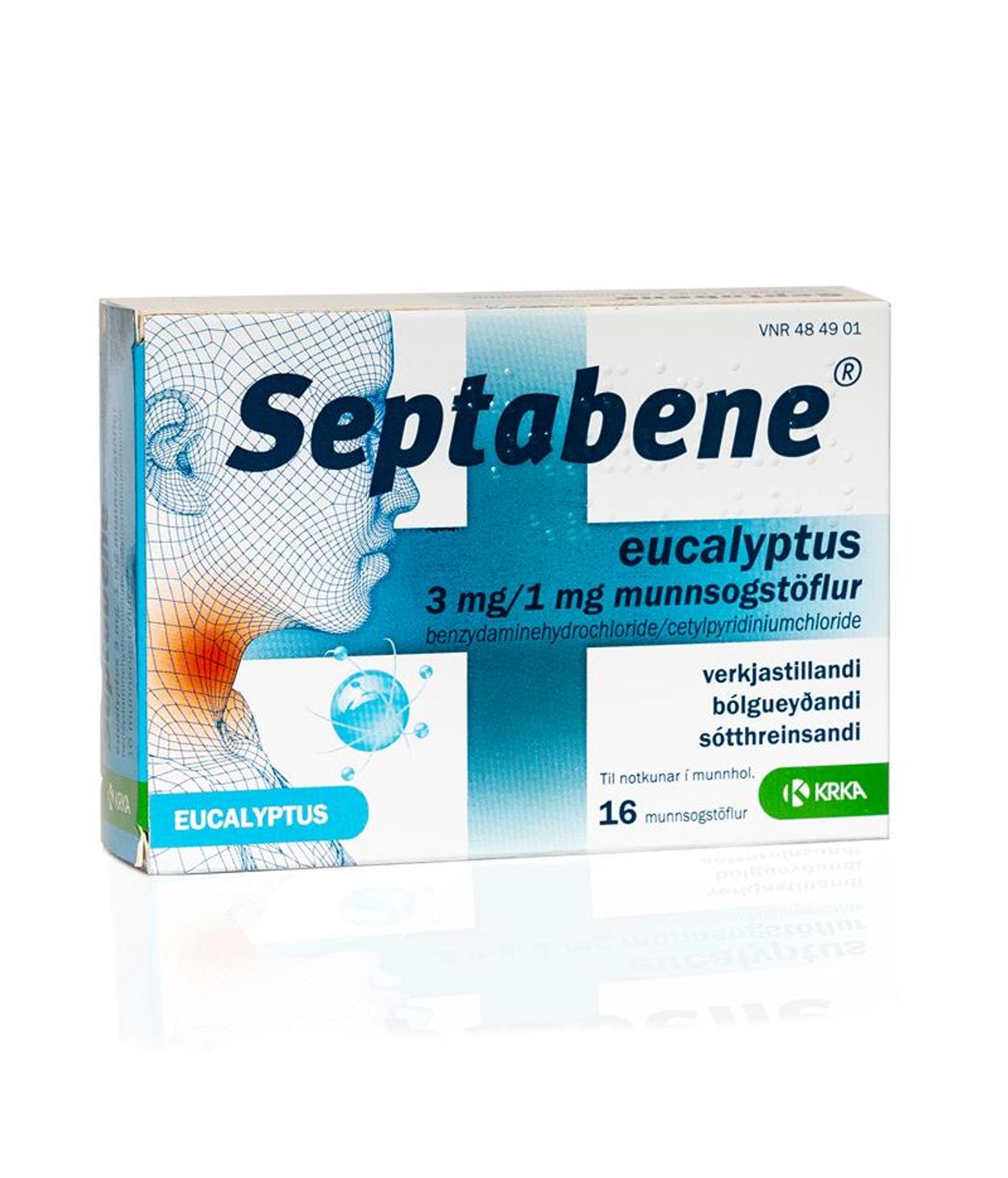 Septabene eucalyptus, sogtfl 0 16 stk