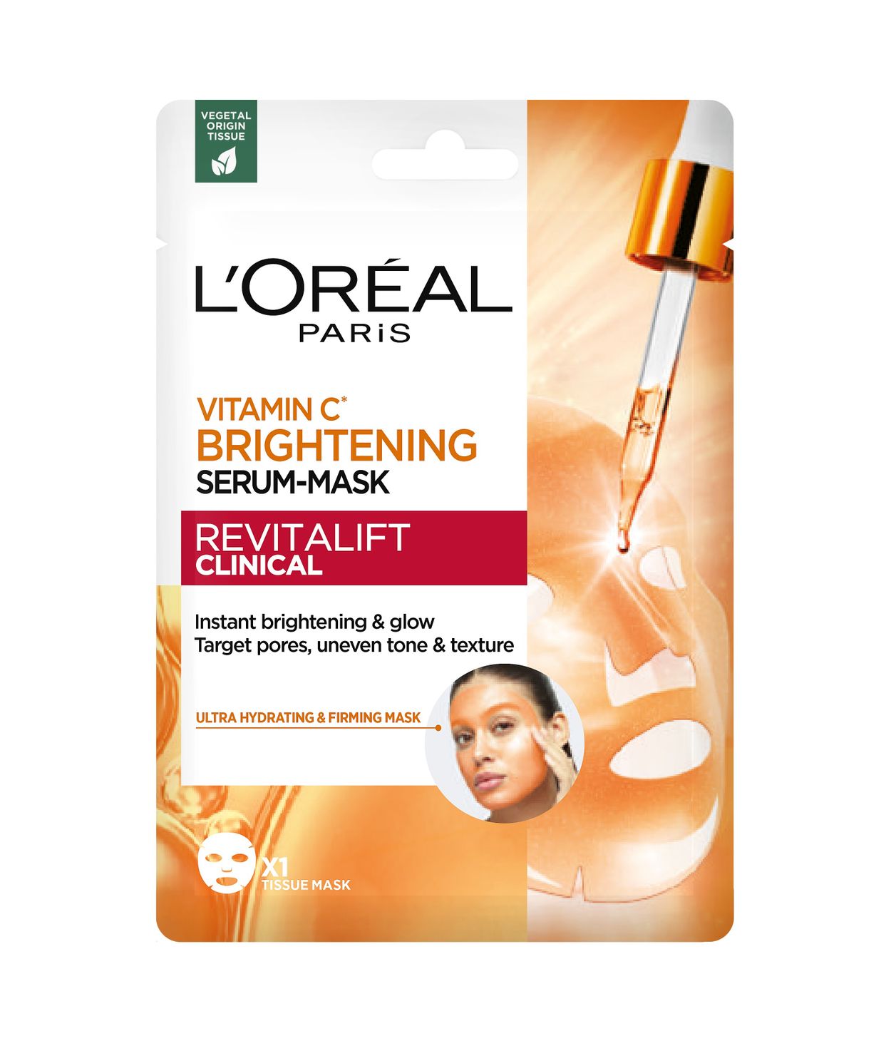 L'ORÉAL Vitamin C Brightening Serum Sheet Mask