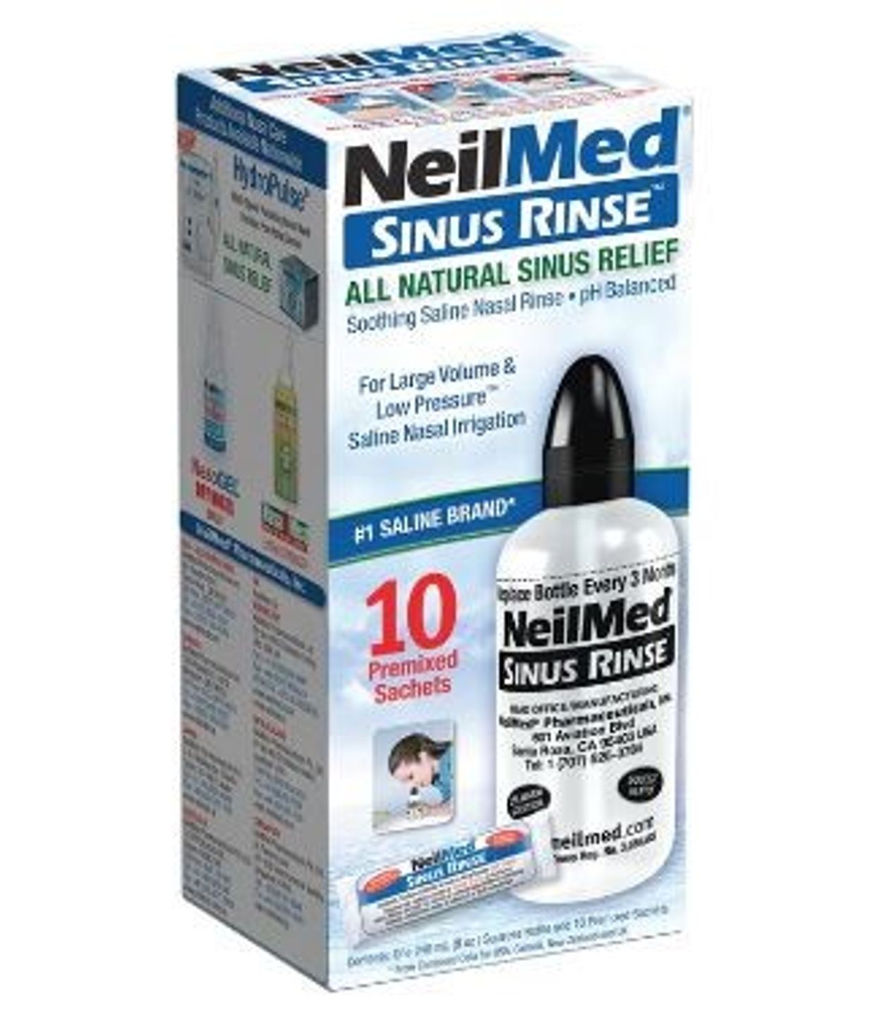 NeilMed Sinus Rinse Starter Kit 240ml 10 pokar