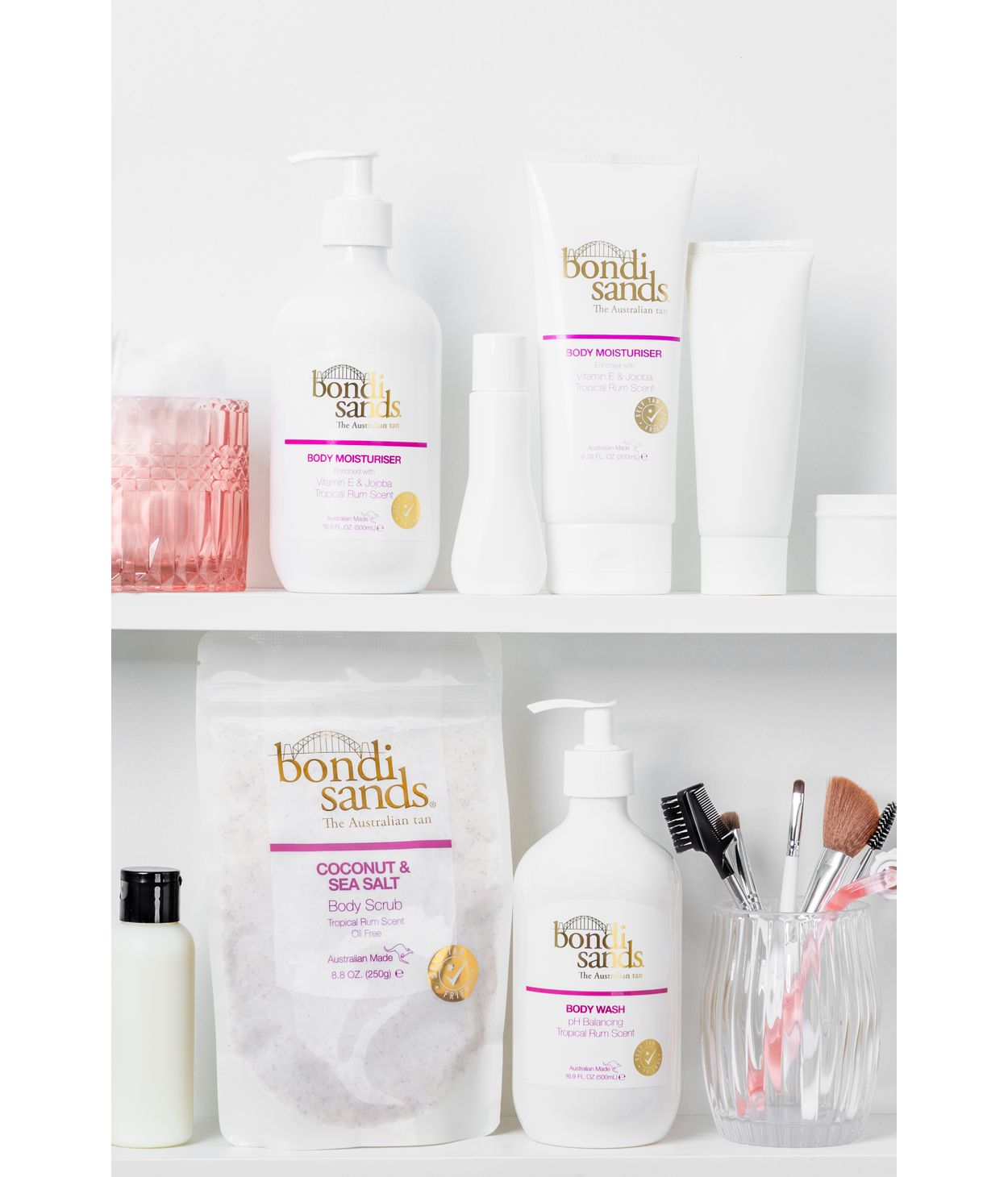 Bondi Sands Body Scrub Tropical Rum&Sea Salt 250gr