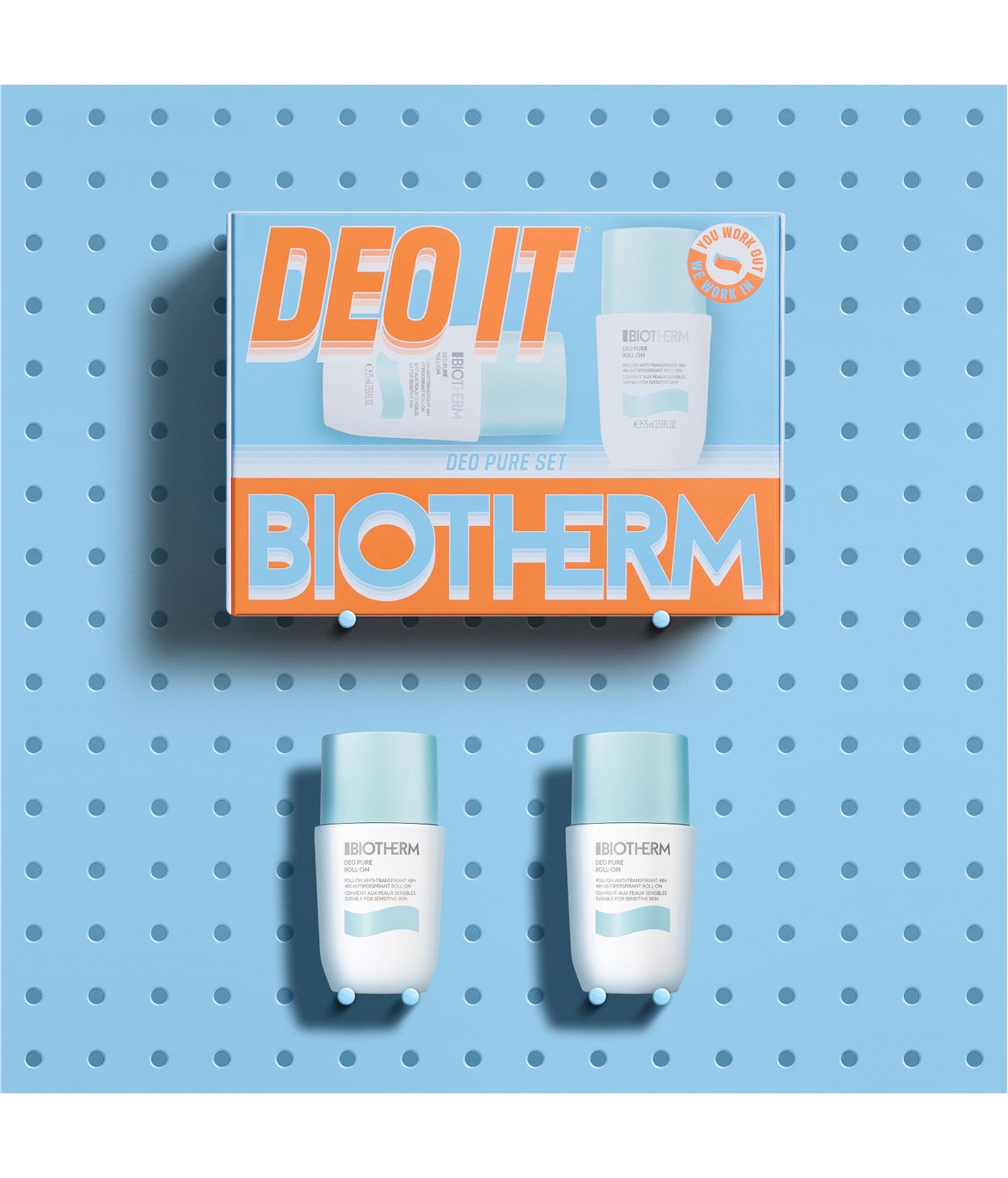 BIOTHERM Deo Roll On DUO Women set