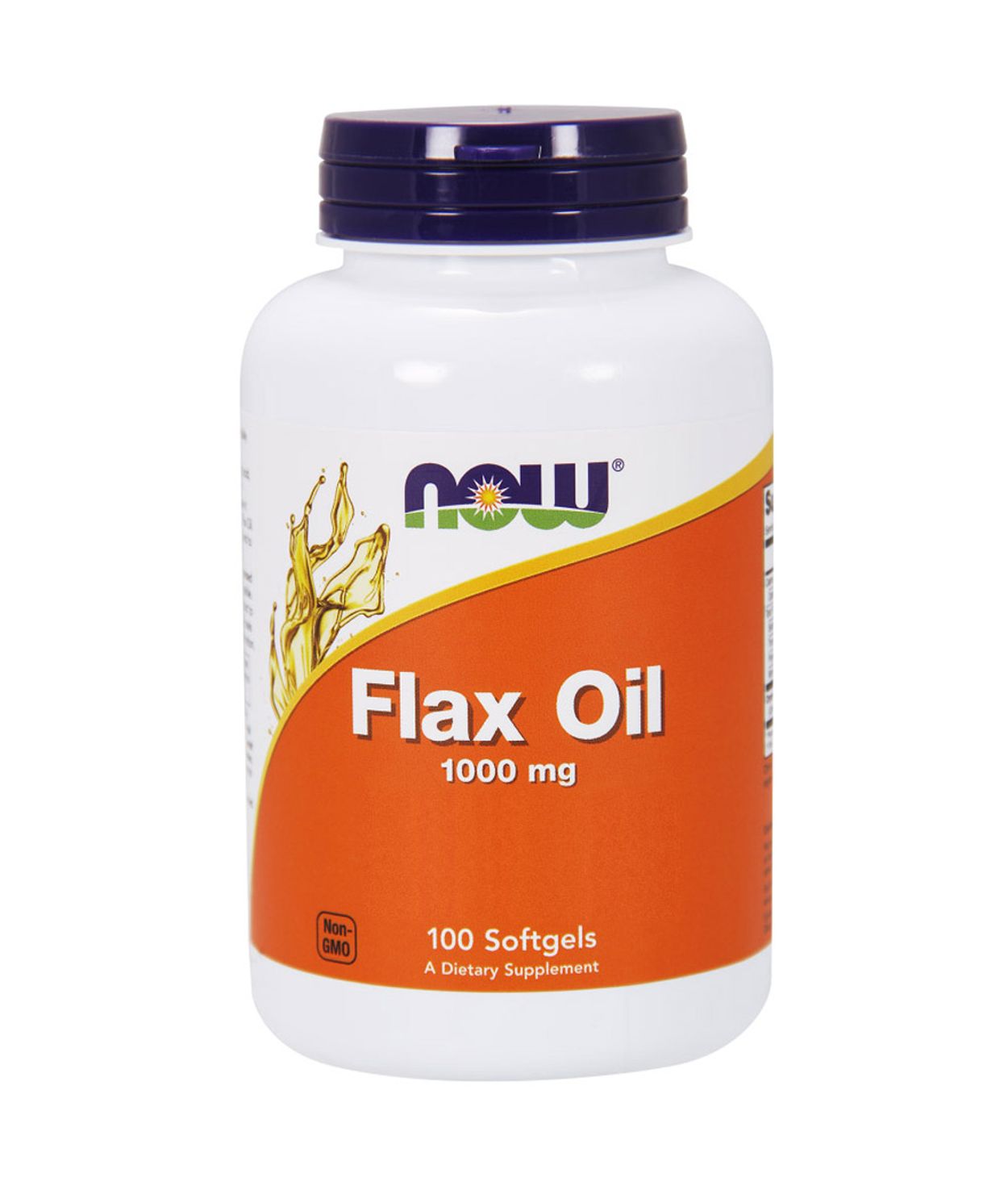NOW Flax Seed Oil/Hörfræ 1000mg 100stk