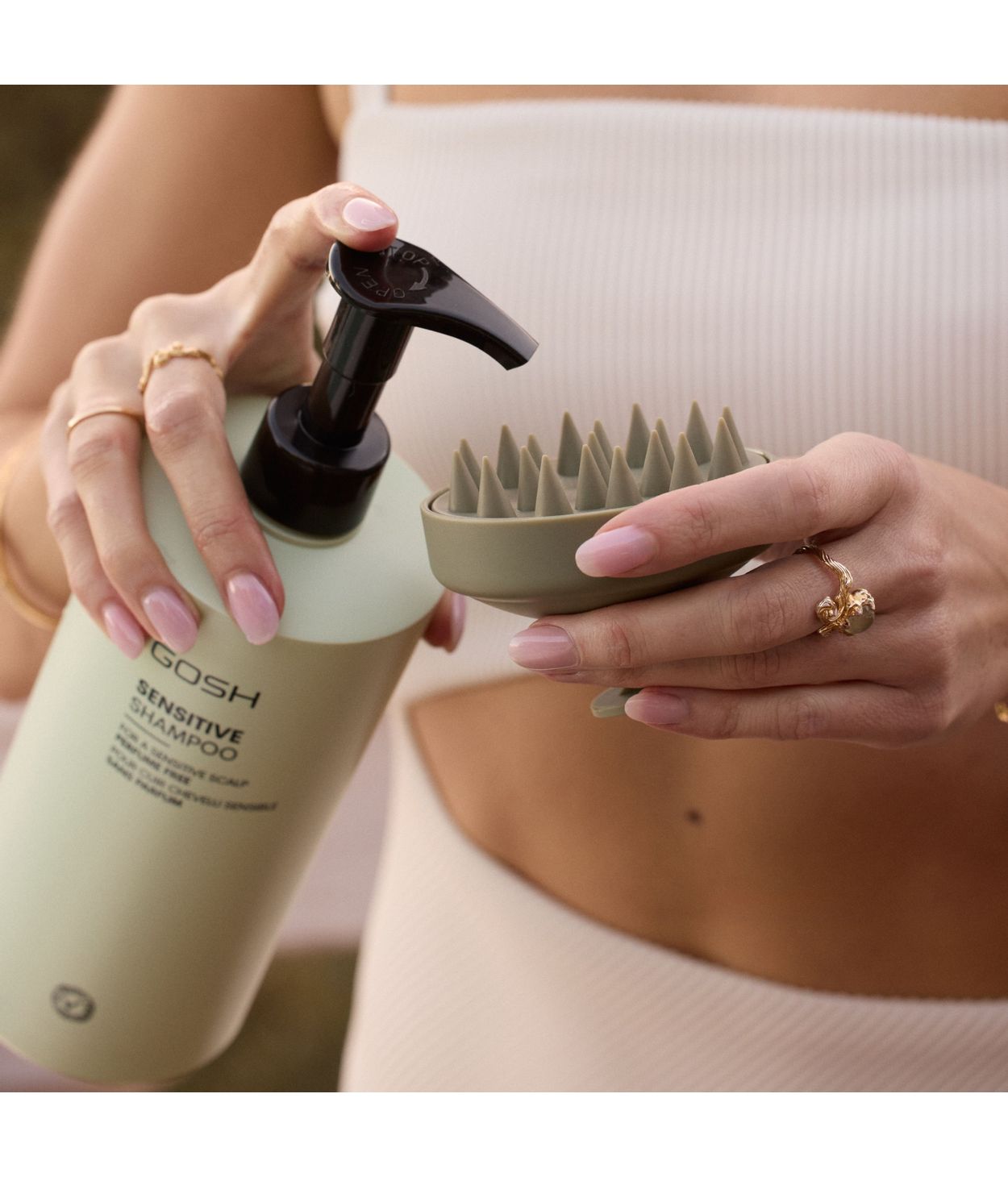 GOSH Hair Care Sensitive Shampoo 750 ml