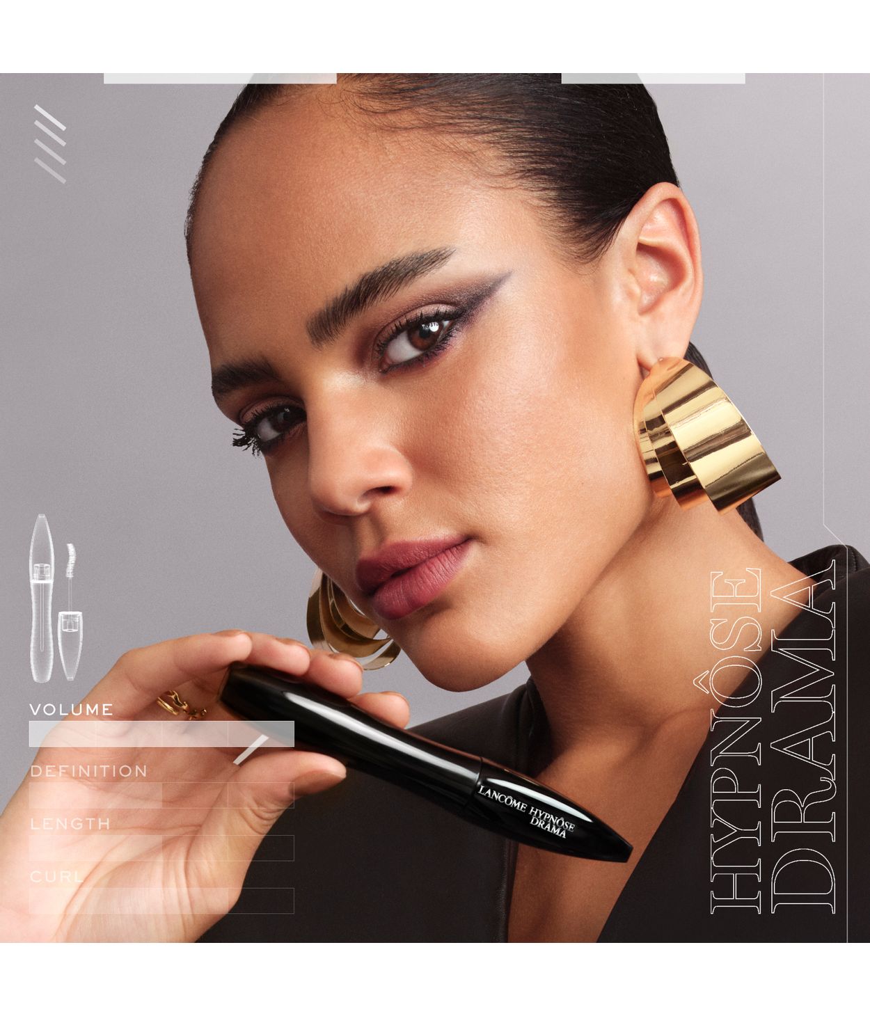LANCOME Hypnose Drama Waterproof Mascara 01 Black